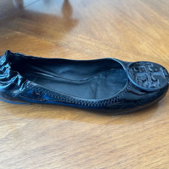 Tory Burch Black Ballet Flats - Picture 2 of 2